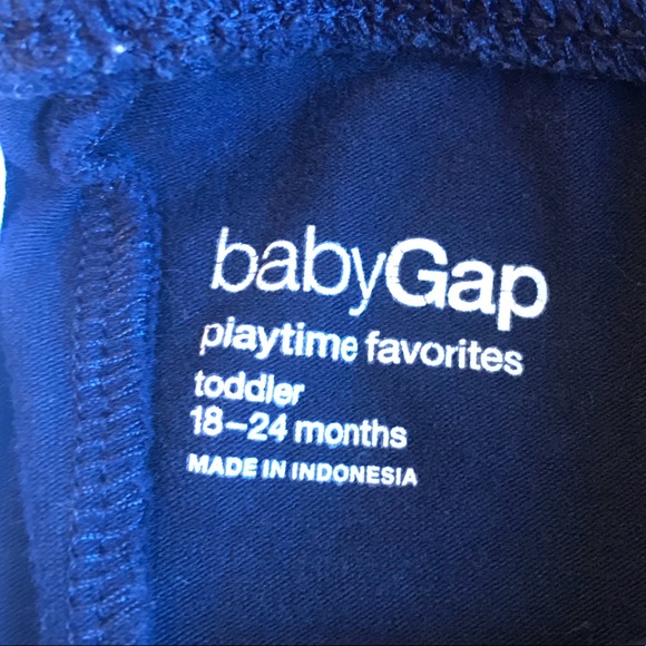 Baby Gap Peplum Sweatshirt And Leggings Set 18-24 - Picture 5 of 7